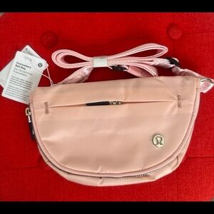 Lululemon Athletica Light Pink Crossbody Bag